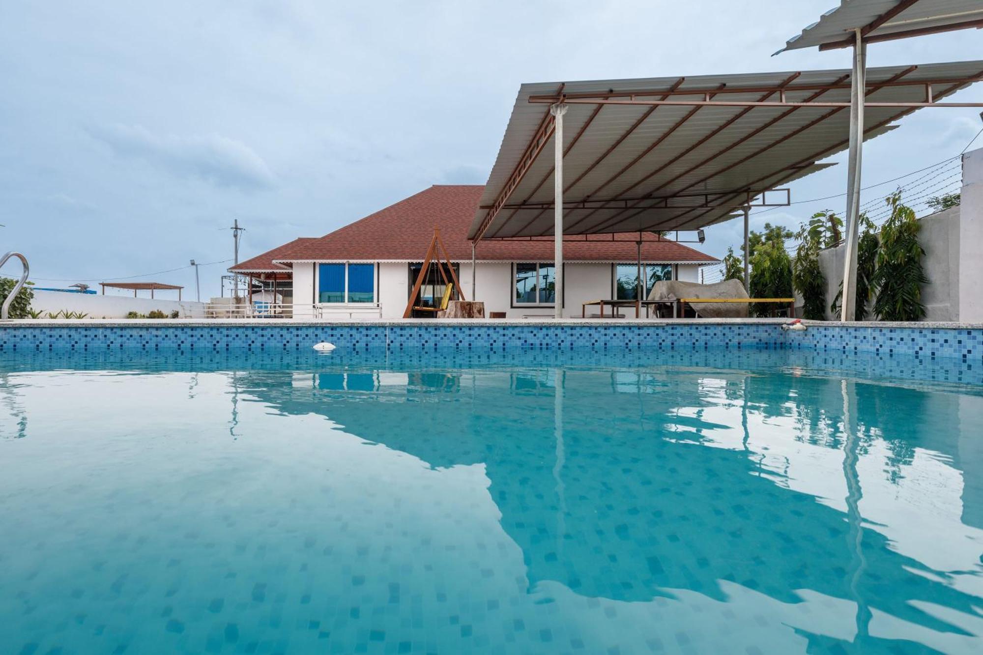 Aqua Lagoon Villa By Secret Turtle Pvt Pool Private Lawn Secundurabad Extérieur photo